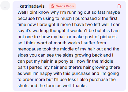 OrréNaturals customer review