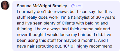 OrréNaturals customer review